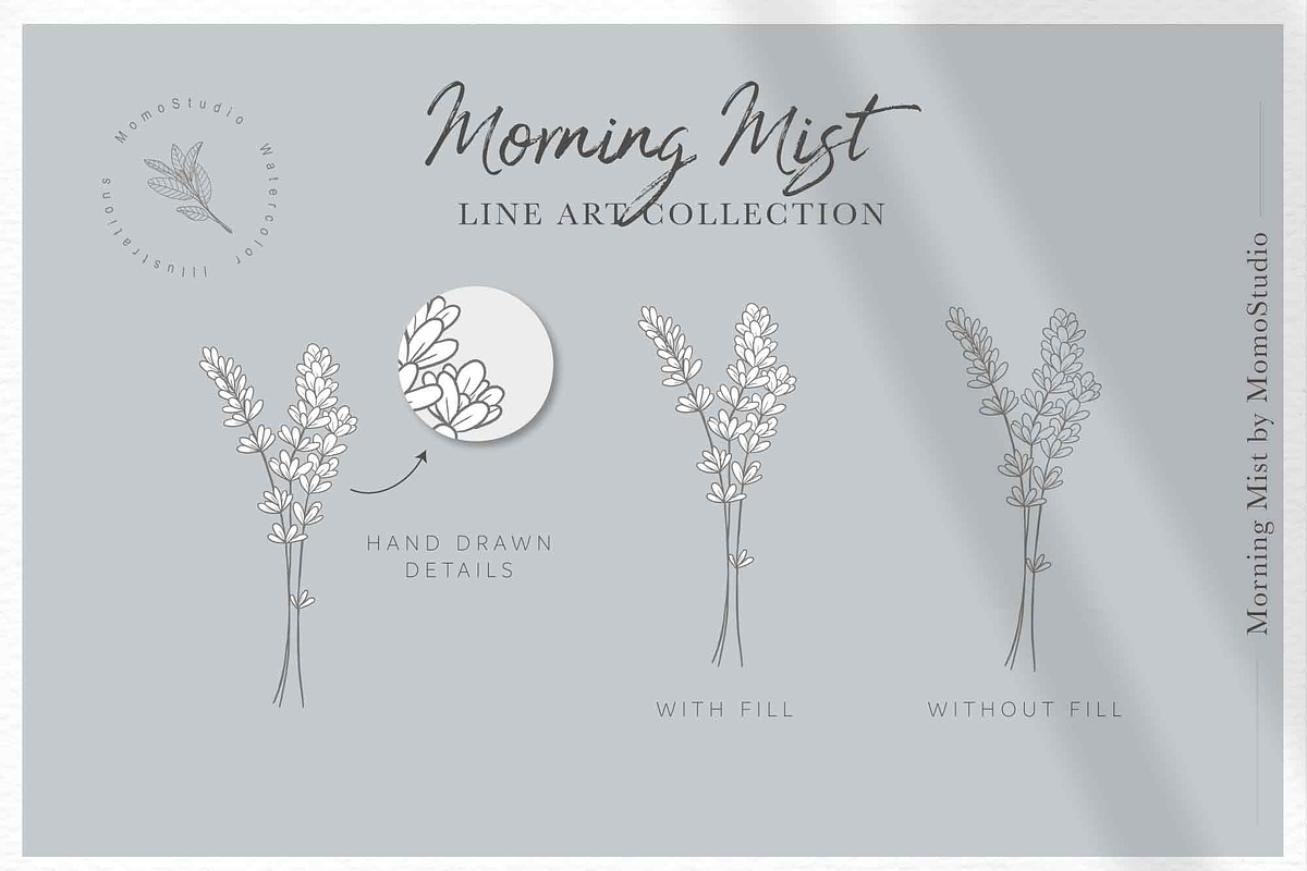 Morning Mist - Herb Collection, a Decorative Illustration by Momo Studio (Photo 9 of 18)