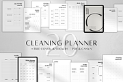 Digital Cleaning & Household Planner, a Stationery Template by BRANDcontent (Thumbnail 1 of 6)