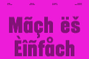 Arnel Slitscan, a Sans Serif Font by Craft Supply Co. (Thumbnail 7 of 8)