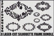 Vintage Ornate Frame Bundle, an Illustration by jahid234 (Thumbnail 1 of 9)