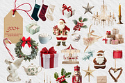 Christmas classic collage pack, an Object Graphic by VirinaDesign (Thumbnail 10 of 13)