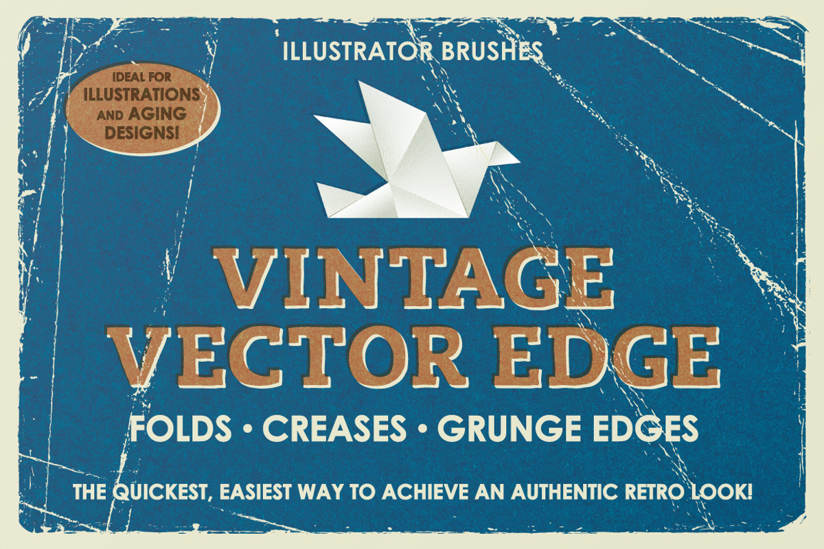 Vintage Vector Edge Brushes