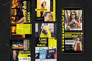 Fashion Instagram Template - Louie, a Social Media Template by Gibcreat (Thumbnail 2 of 4)