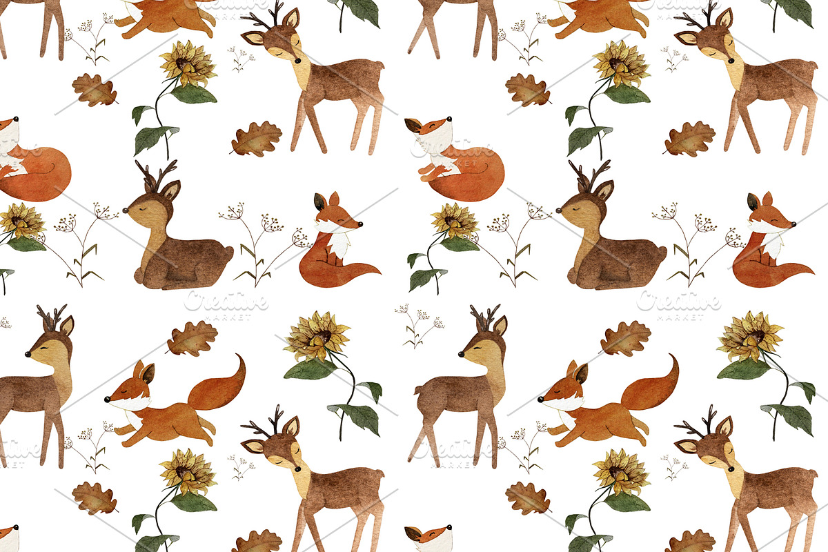 Winter animals, an Animal Illustration by Pretty light (Photo 5 of 7)