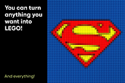 Toy Brick Effect Mockup, a Product Mockup by Salih Kizilkaya (Thumbnail 4 of 6)
