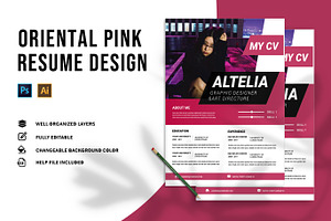 Oriental Pink CV & Resume