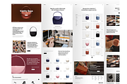 Markly Bags Shop Website, an UI Kit Template by DjectStudio (Thumbnail 4 of 5)
