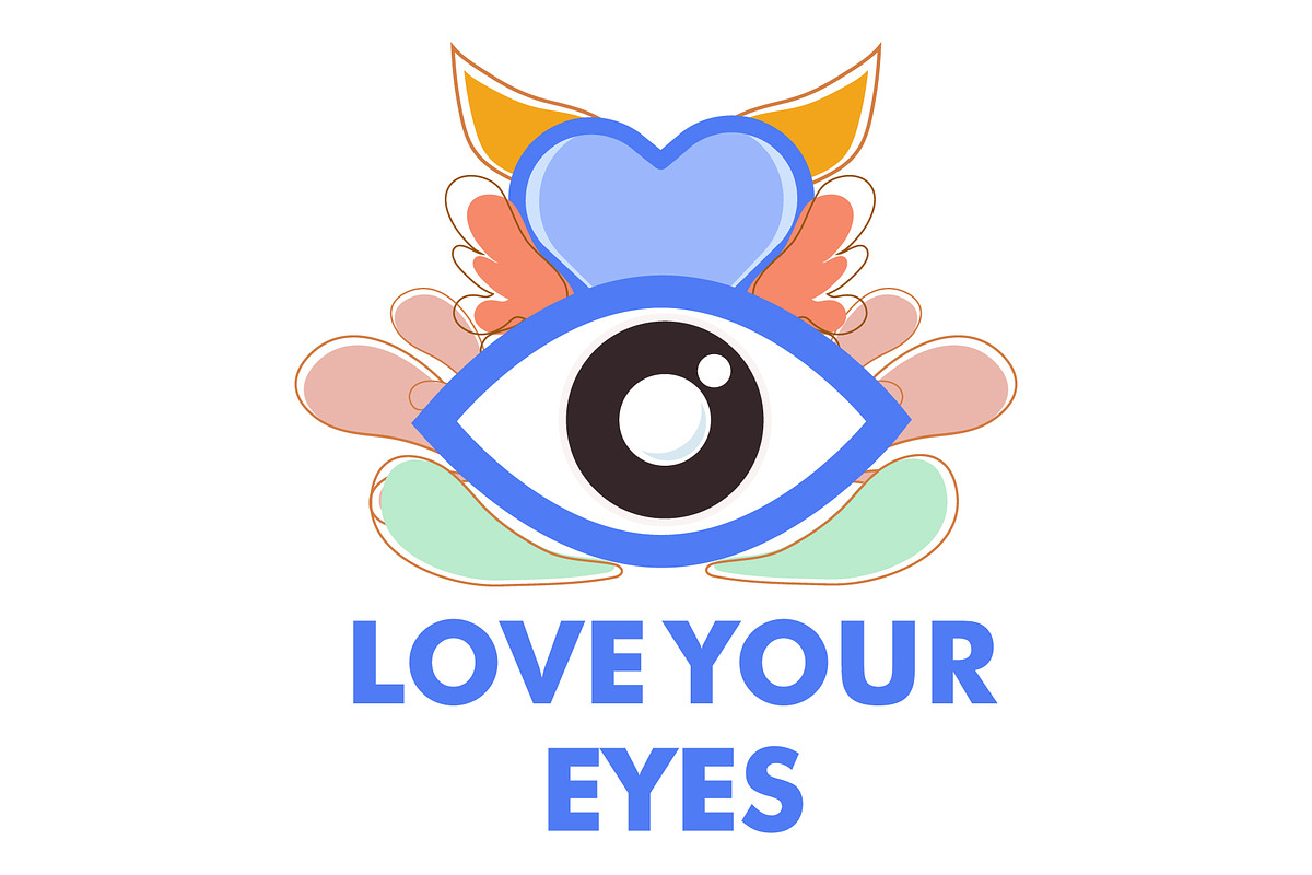 Eye with Floral Illustraion, a Templates & Theme by sekitarief