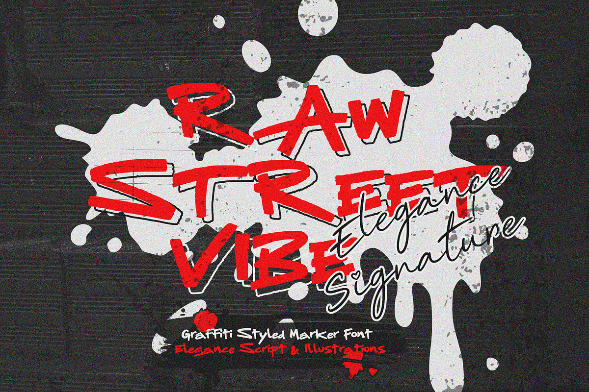 Street & Chic Duo Font (+ Extras), a Handwritten Font by MaxArt Foundry (Photo 1 of 10)
