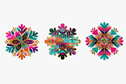 Colorful Glitter Christmas Snowflake, an Illustration by CreationArt (Thumbnail 5 of 5)