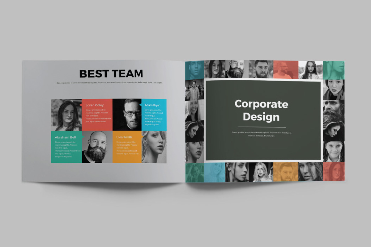CORPORATE - A5 Brochure, a Brochure Template by Shafura (Photo 4 of 15)