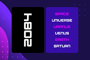 Spacecraft — A Futuristic Typeface, a Sans Serif Font by alpercakici (Thumbnail 16 of 18)