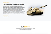 Defence - Military HTML Template, a HTML Template by Themeplaza (Thumbnail 2 of 7)