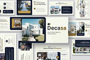 Decasa Real Estate Agency GSlides, a Presentation Template by kerismaker (Thumbnail 1 of 10)