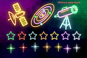 Neon Galaxy Space PNG Clipart, a Technology Illustration by Lenninator Digital (Thumbnail 4 of 6)