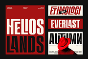 Cuturila – Bold Condensed Sans, a Sans Serif Font by RagamKata (Thumbnail 2 of 10)
