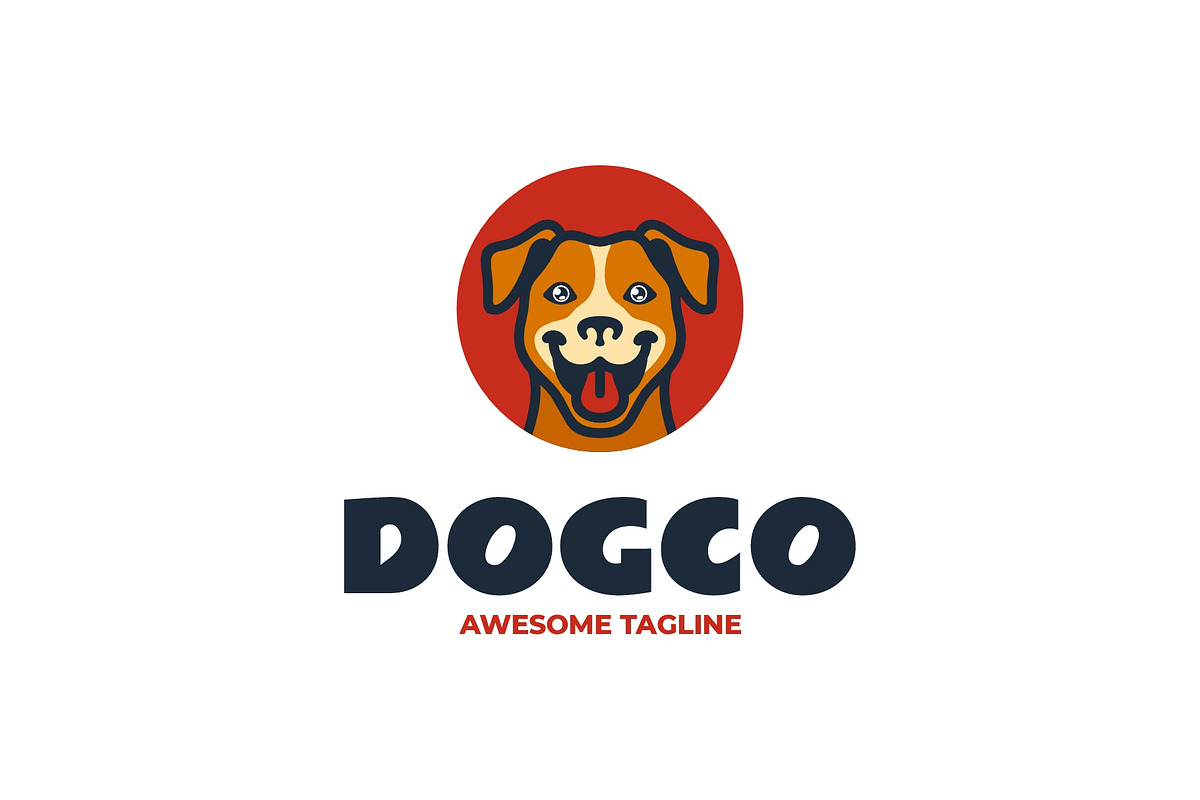 Dog Mascot Logo Design, a Branding & Logo Template by Artnivora.Std