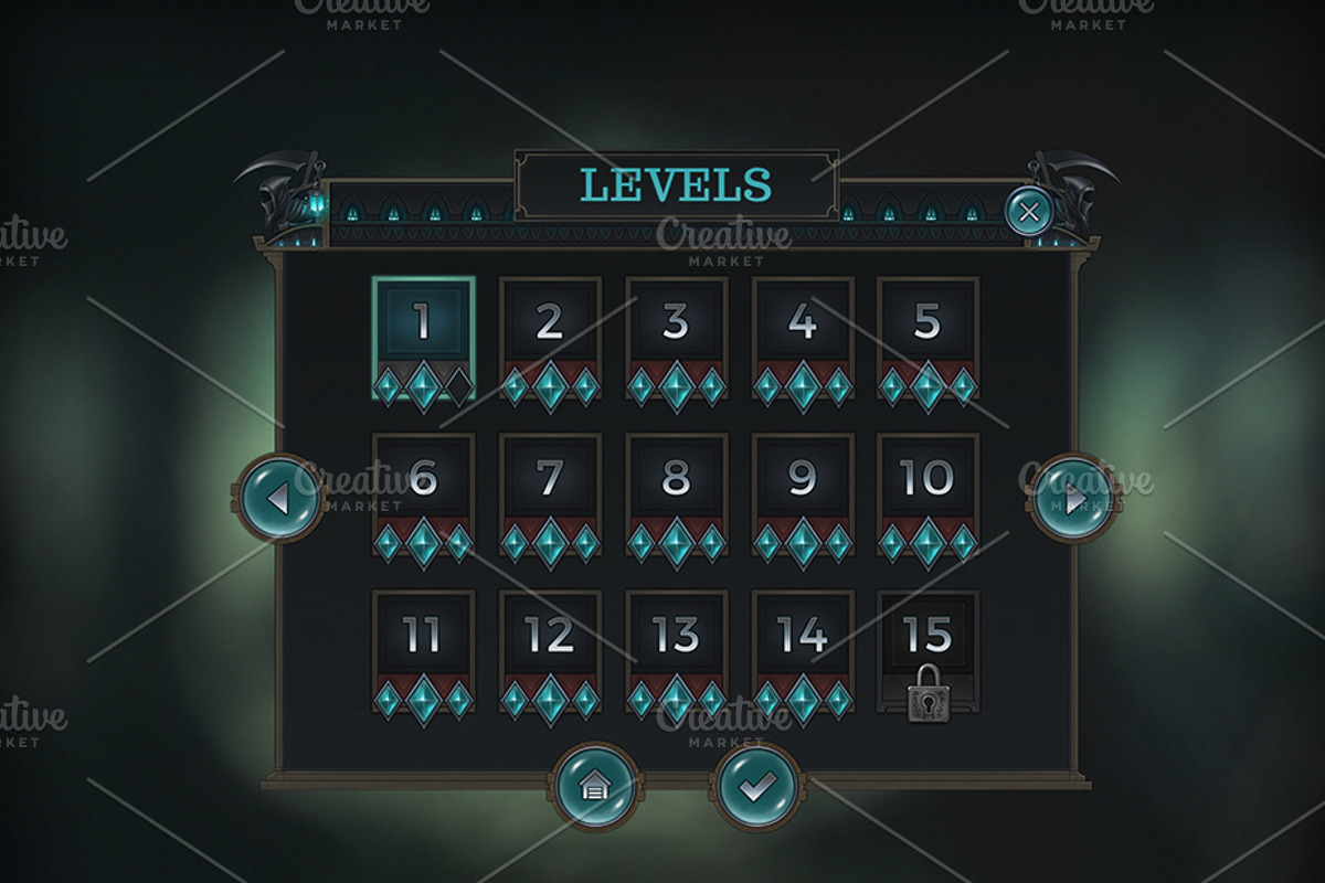 Reaper Mobile GUI, a Templates & Theme by Kodiak Graphics (Photo 9 of 13)