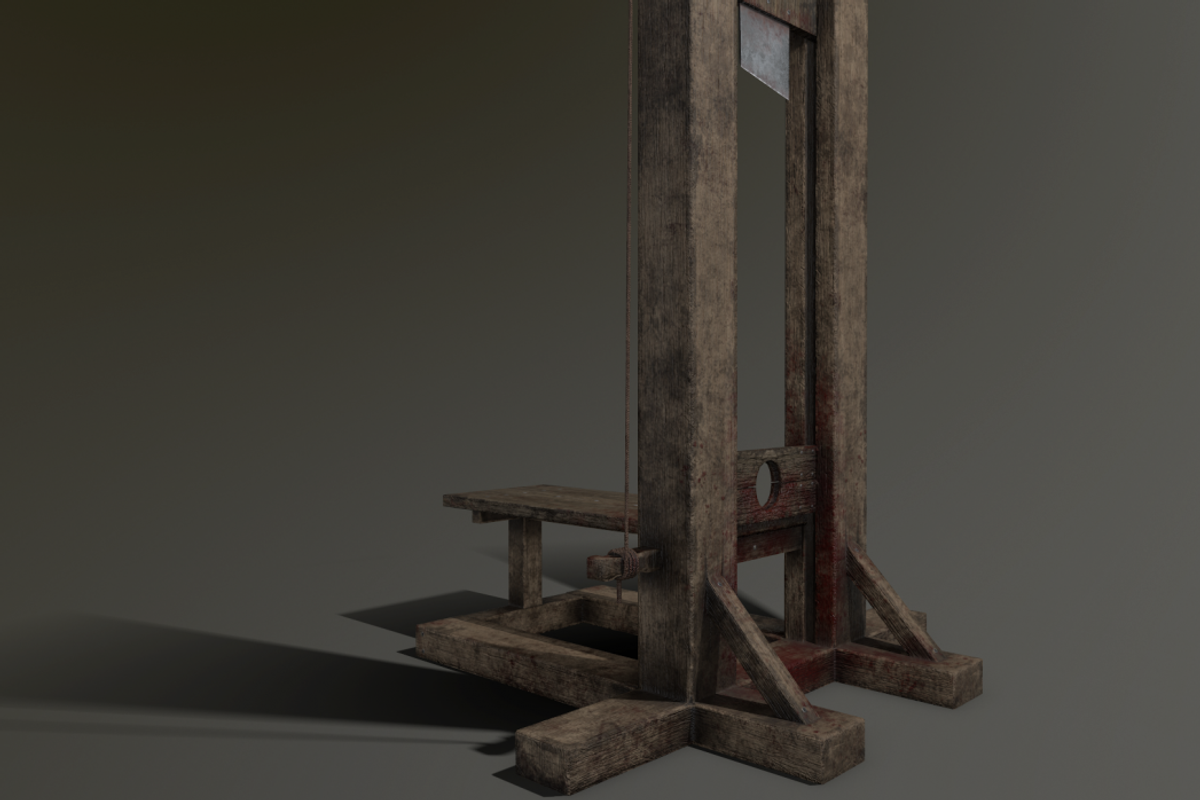 Guillotine PBR, an Environmental 3D Model by en3my71 (Photo 3 of 11)