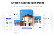 Stase - Real Estate ui kit mobile, an UI Kit Template by Korsa Agency (Thumbnail 3 of 6)