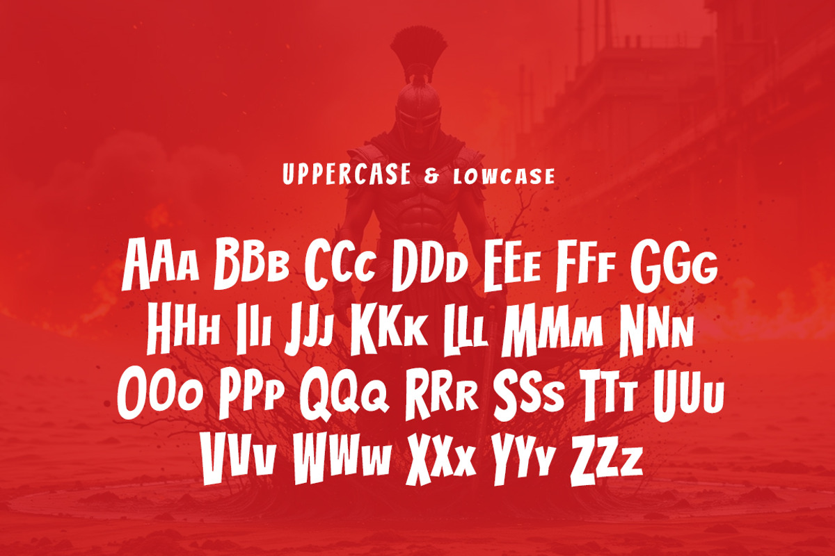 Blacksoil Guard Font, a Blackletter Font by yantodesign (Photo 8 of 9)