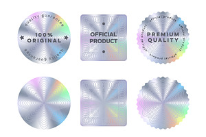 Hologram Stickers Or Labels