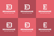Letter B D E Trumpet Logo Set, a Branding & Logo Template by Pray Art Design Studio (Thumbnail 2 of 2)