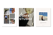 ROMY II: IG PORTRAIT 4:5 TEMPLATE, a Social Media Template by Alice Revel Co (Thumbnail 7 of 12)