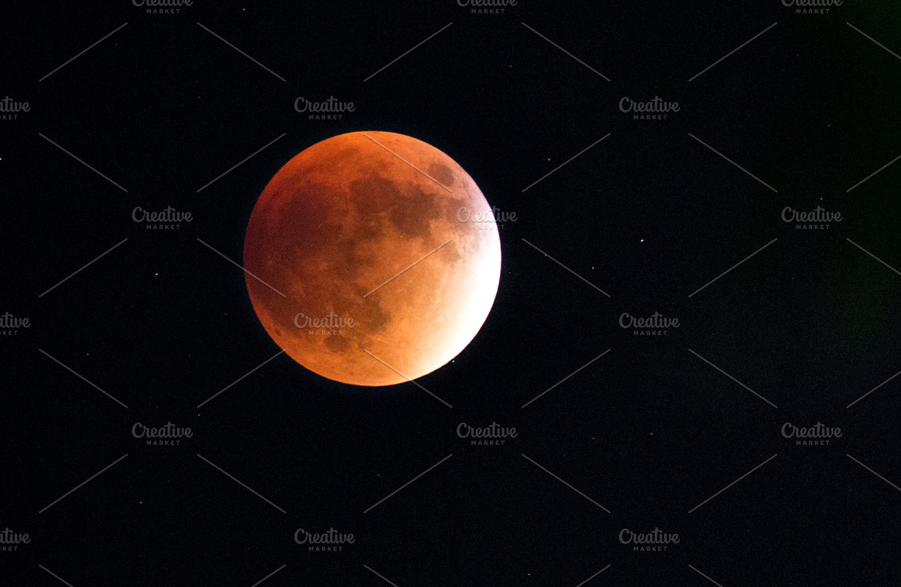 Supermoon Lunar Eclipse, a Photo by Mr Geoff
