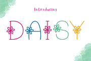 Daisy Font, a Script Font by Cutie_Kate_Studio (Thumbnail 1 of 11)