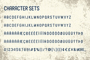 Airborne 86 is a Sans military style, a Sans Serif Font by Almarkhatype (Thumbnail 10 of 10)