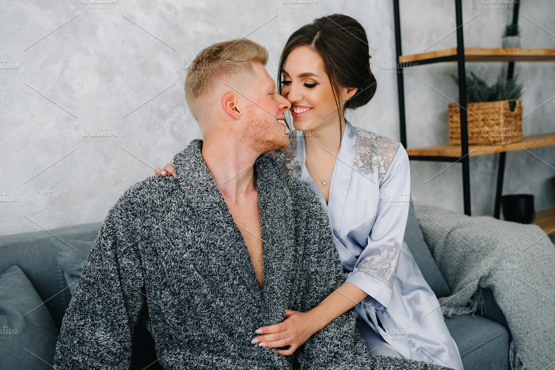 young couple in the morning at home, lifestyle, a Person Photo by Weddings, People, Travel