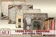 Fashion 1920s style sewing shopping, a Person Illustration by CraftArtStory (Thumbnail 5 of 6)
