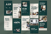 Minimal Business Report Instagram, a Social Media Template by Pitchlook.Studio (Thumbnail 2 of 3)