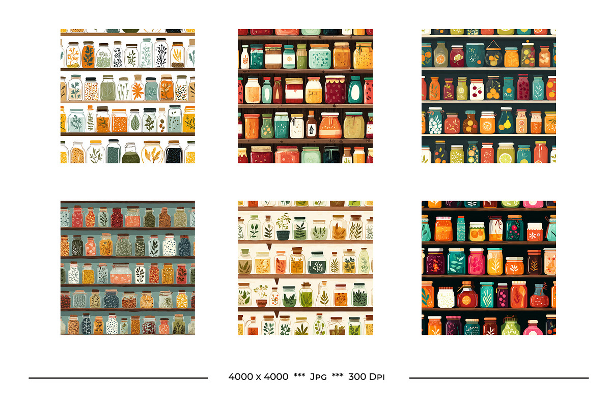 Stuff of Shelves Bundle, a Pattern Graphic by karenfoleyphoto (Photo 5 of 9)