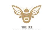 Bee Logo, Vector, a Branding & Logo Template by optimism (Thumbnail 2 of 2)
