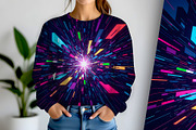 Glitch Design Eternal Space, a Decorative Illustration by Sharon Schwalbe (Thumbnail 4 of 5)