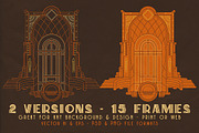 SALE Art Deco Toolkit, a Background Graphic by Cruzine (Thumbnail 73 of 111)