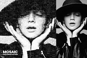 Mosaic Photo Photoshop Action, an Action Add-On by PSD Action (Thumbnail 4 of 7)