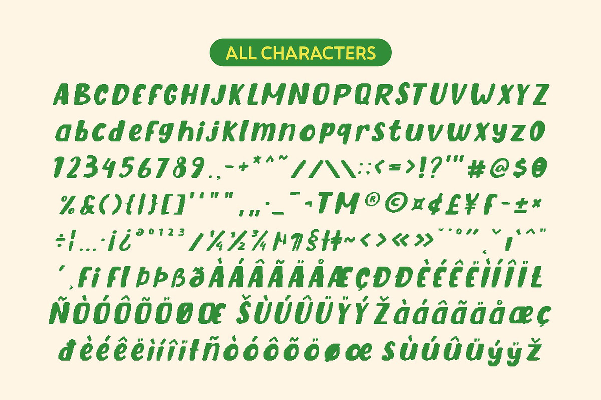 CS Carys Pixel, a Sans Serif Font by Craft Supply Co. (Photo 8 of 8)