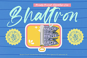 Bhaltron Modern Brush Handwritten, a Script Font by stylishtype.co (Thumbnail 1 of 20)