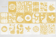 Autumn folk posters, a Wallpaper Graphic by Garden in frame (Thumbnail 12 of 12)