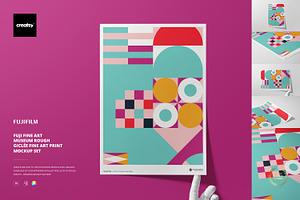 Museum Rough Fine Art Print Mockup