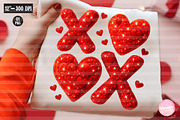 Coquette XOXO Valentine Design, Png, an Illustration by CreationArt (Thumbnail 1 of 6)