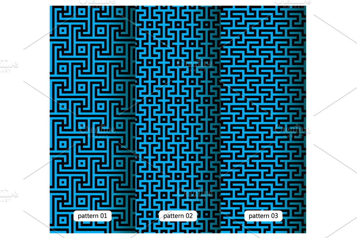 seamlessly linear patterns, a Pattern Graphic by Watchada's factory