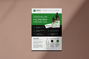 Hemp Product Flyer, a Flyer Template by Rongbaaz (Thumbnail 1 of 2)