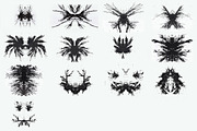 Ink Blot Tests (Rorschach Test), a Texture Graphic by Little Fonts (Thumbnail 4 of 5)