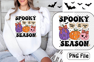 Groovy Halloween PNG Sublimation, a Work Illustration by Dream Creation
