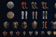 NHC - Mega Knight Pack, an Object Illustration by New Horizon Creators (Thumbnail 3 of 4)