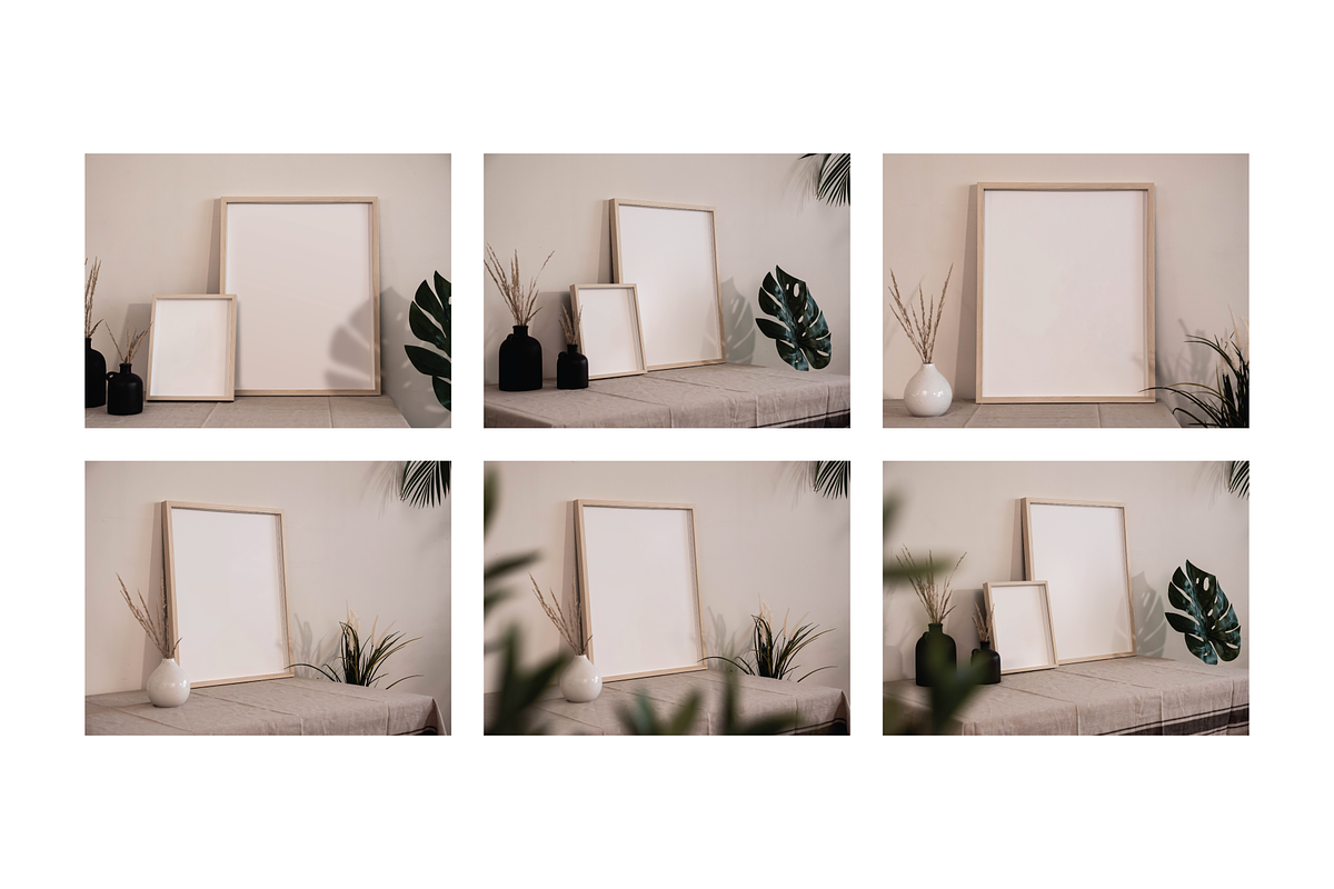 Frame Mockup Bundle - Patens, a Household Mockup by Saguaro Digital (Photo 3 of 10)